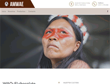 Tablet Screenshot of amwae.org